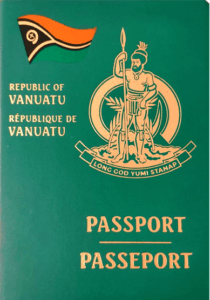 Photo of a Vanuatu Passport